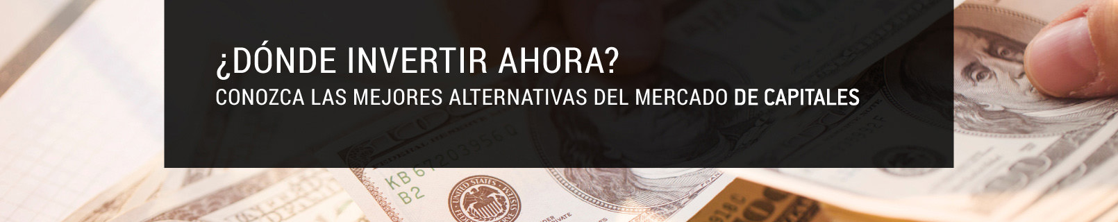 Donde Invertir Alternativas Mercado Financiero